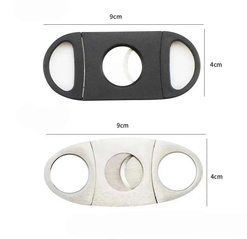 Luxury Pure Copper & Stainless Steel Cigar Shears - Precision Round Folding Cutter