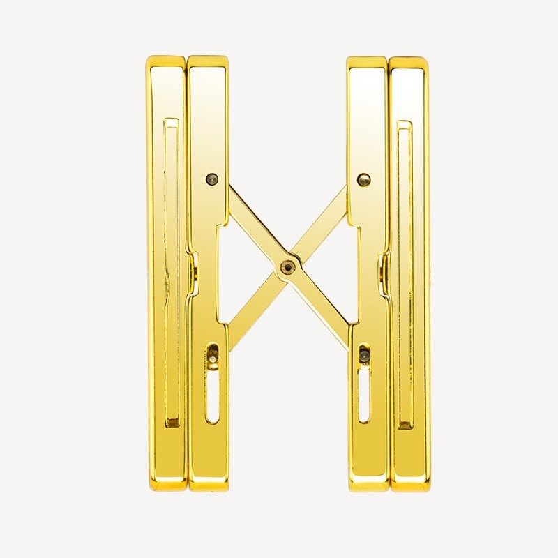 LUBINSKI Zinc Alloy Cigar Holder | Portable Folding Cigar Stand